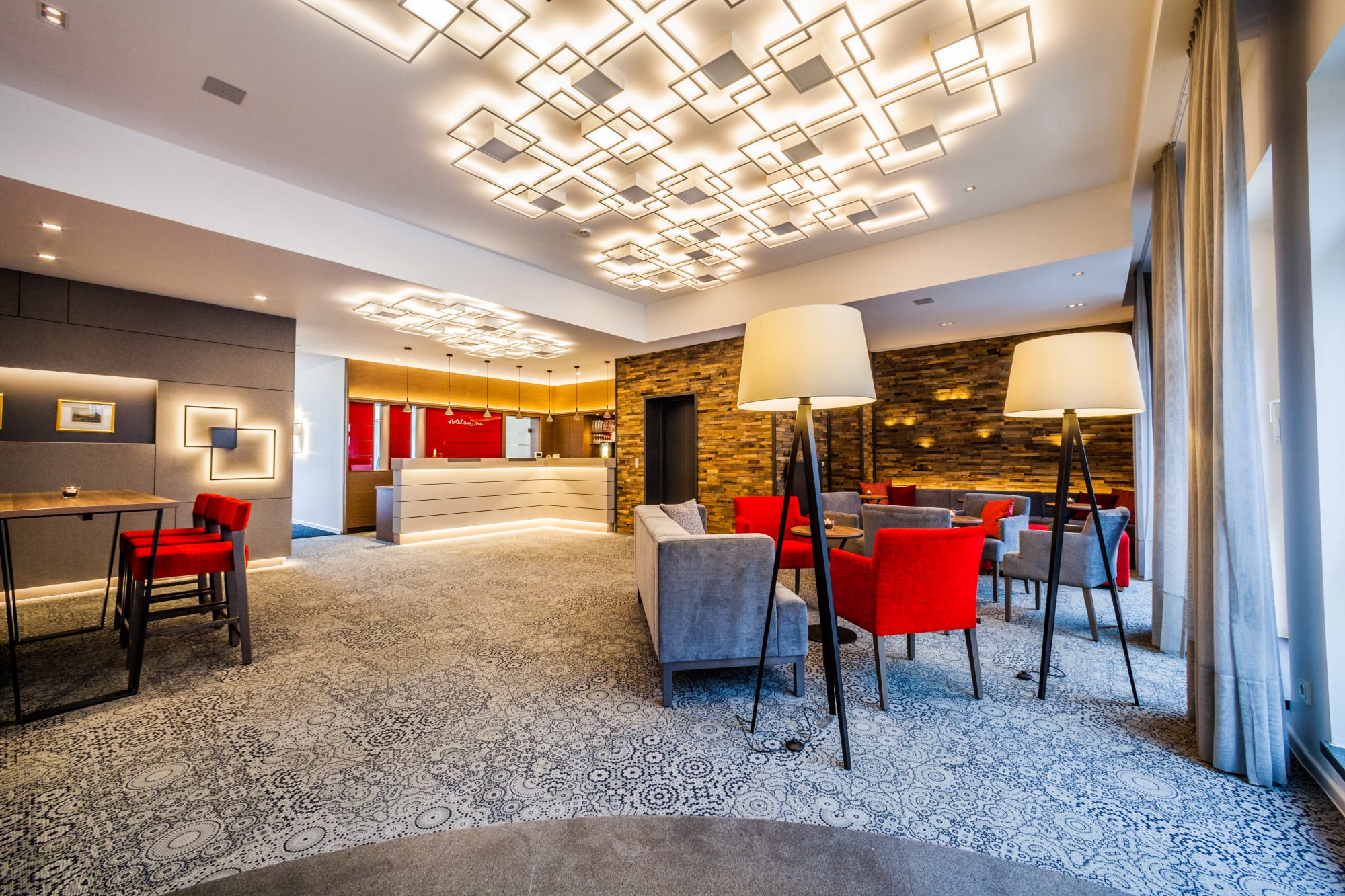 The Front Desk and Hotel Lobby